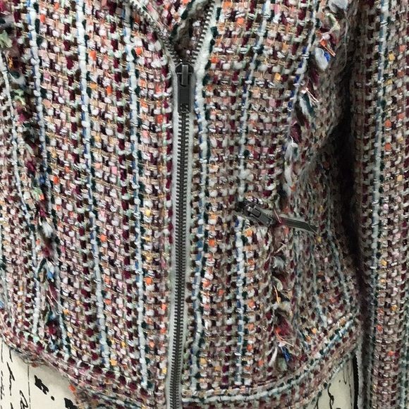 🆕AMERICAN RAG Tweed  Multi Colored Blazer - Picture 6 of 15